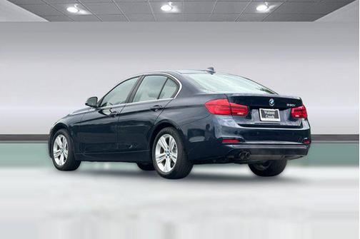 Blue 2017 BMW 330 330i