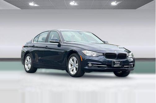 Blue 2017 BMW 330 330i