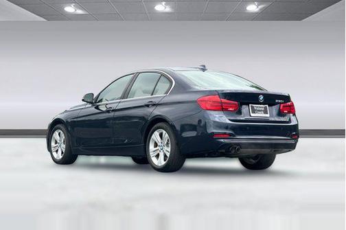 Blue 2017 BMW 330 330i