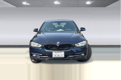 Blue 2017 BMW 330 330i