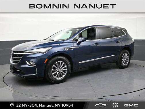 Emperor Blue Metallic 2024 Buick Enclave Essence AWD