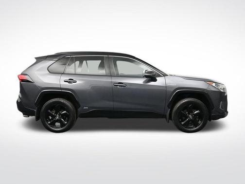 Magnetic Gray Metallic 2019 Toyota RAV4 Hybrid SE