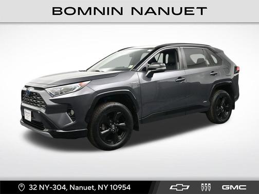 Magnetic Gray Metallic 2019 Toyota RAV4 Hybrid SE