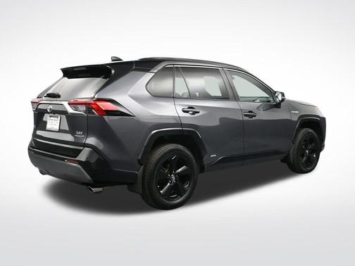 Magnetic Gray Metallic 2019 Toyota RAV4 Hybrid SE