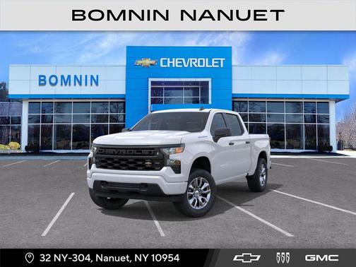 Summit White 2026 Chevrolet Silverado 1500 Custom