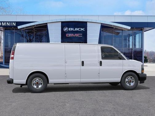 Summit White 2026 GMC Savana 2500 Work Van