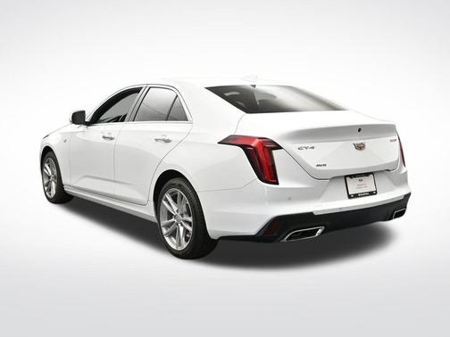 Summit White 2023 Cadillac CT4 Luxury