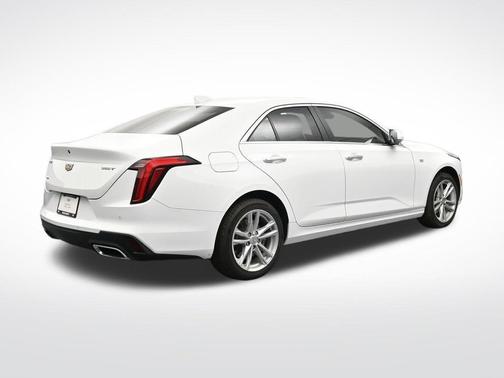 Summit White 2023 Cadillac CT4 Luxury