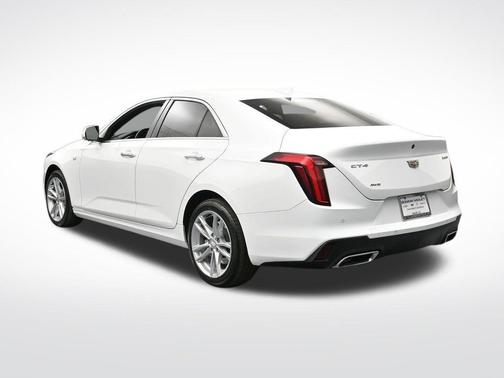 Summit White 2023 Cadillac CT4 Luxury