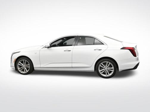 Summit White 2023 Cadillac CT4 Luxury