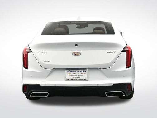 Summit White 2023 Cadillac CT4 Luxury