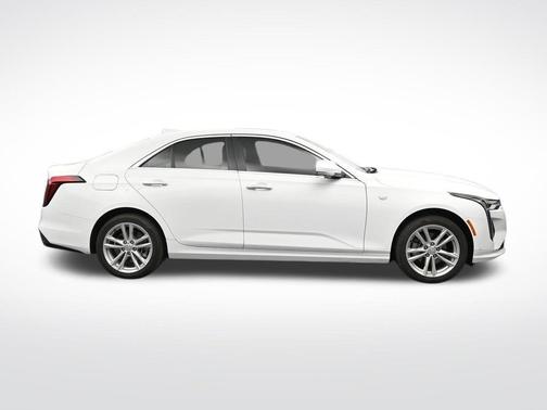 Summit White 2023 Cadillac CT4 Luxury
