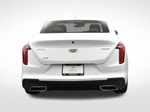 Summit White 2023 Cadillac CT4 Luxury