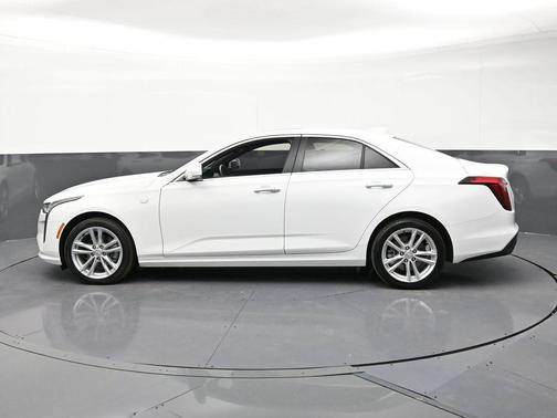 Summit White 2023 Cadillac CT4 Luxury