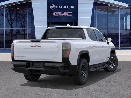 Summit White 2026 GMC Sierra EV Standard Range Elevation