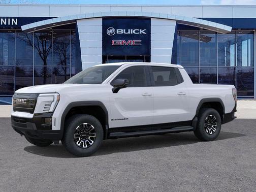 Summit White 2026 GMC Sierra EV Standard Range Elevation