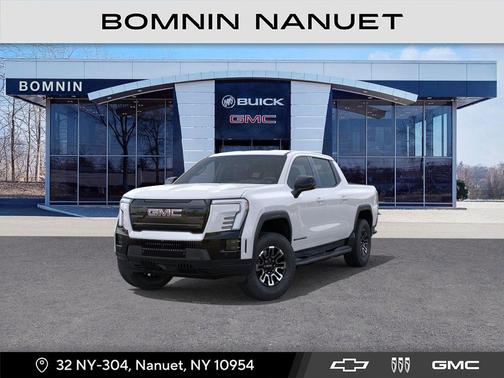 Summit White 2026 GMC Sierra EV Standard Range Elevation