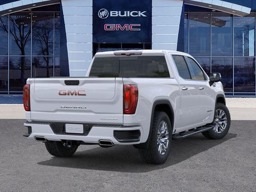 Glacier White Tricoat 2026 GMC Sierra 1500 Denali