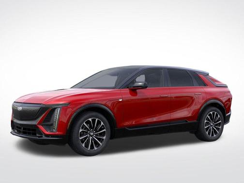 Radiant Red Tintcoat 2025 Cadillac LYRIQ Sport