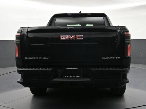 Onyx Black 2026 GMC Sierra EV Standard Range Elevation
