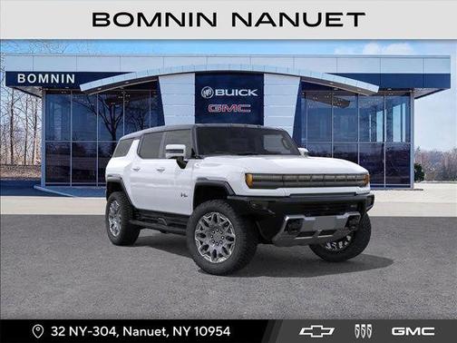 Interstellar White 2025 GMC HUMMER EV SUV 3X