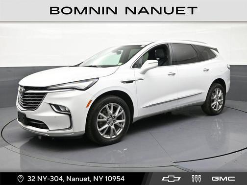 Summit White 2023 Buick Enclave Essence AWD