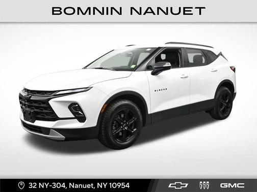 Summit White 2024 Chevrolet Blazer 3LT