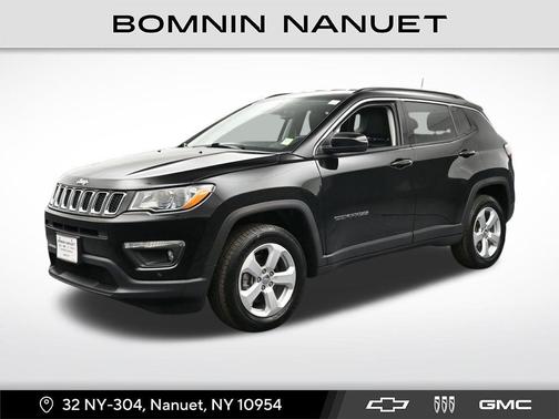 Diamond Black Crystal Pearlcoat 2021 Jeep Compass Latitude