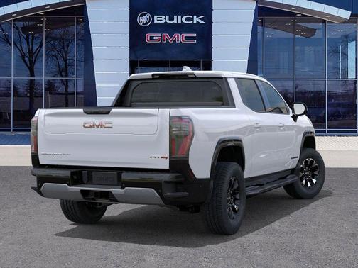 Summit White 2026 GMC Sierra EV Extended Range AT4