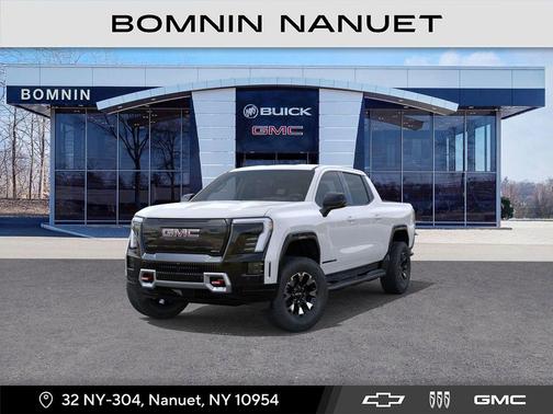 Summit White 2026 GMC Sierra EV Extended Range AT4
