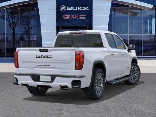 Glacier White Tricoat 2026 GMC Sierra 1500 Denali Ultimate