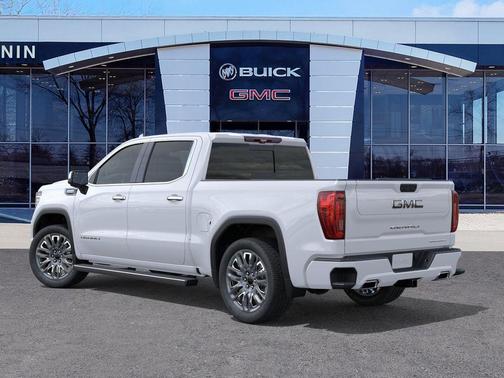 Glacier White Tricoat 2026 GMC Sierra 1500 Denali Ultimate