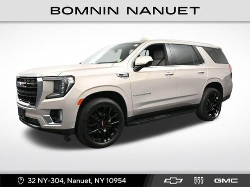 Pearl Beige Metallic 2023 GMC Yukon SLE
