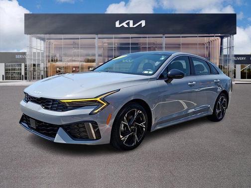 Wolf Gray 2025 Kia K5 GT-Line