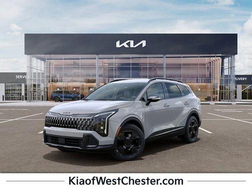 Wolf Gray 2026 Kia Sportage Hybrid X-LINE