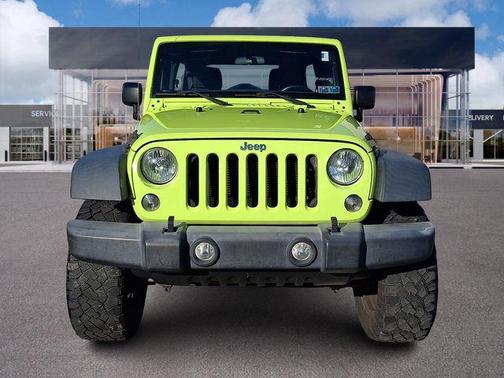 Hypergreen Clearcoat 2017 Jeep Wrangler Unlimited Sport