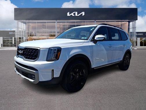 Glacial White Pearl 2023 Kia Telluride SX-Prestige X-Line