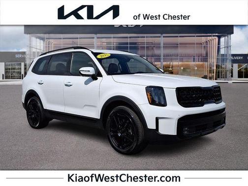 Glacial White Pearl 2025 Kia Telluride SX-Prestige X-Line