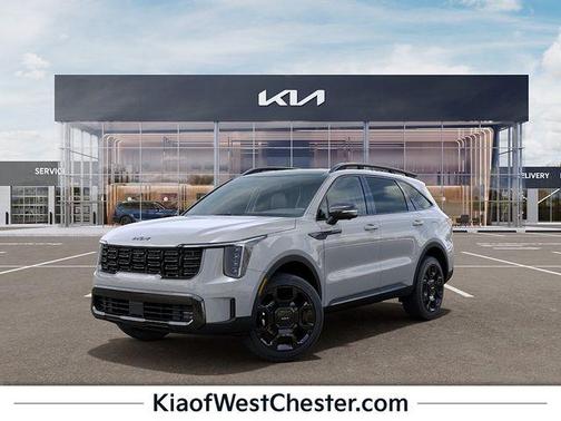 Wolf Gray 2026 Kia Sorento X-Line SX Prestige