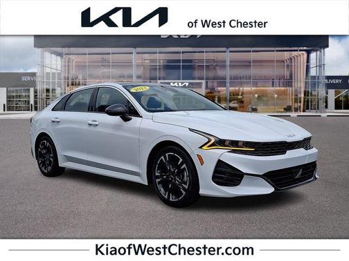 Glacial White Pearl 2023 Kia K5 GT-Line