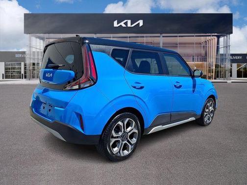 Surf Blue 2025 Kia Soul EX
