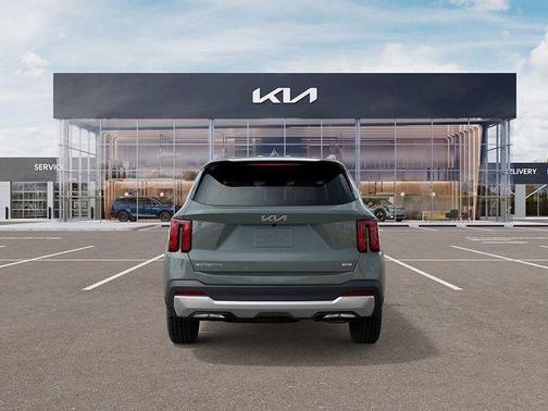 Green 2026 Kia Sorento Hybrid EX