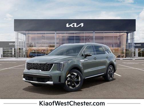 Green 2026 Kia Sorento Hybrid EX