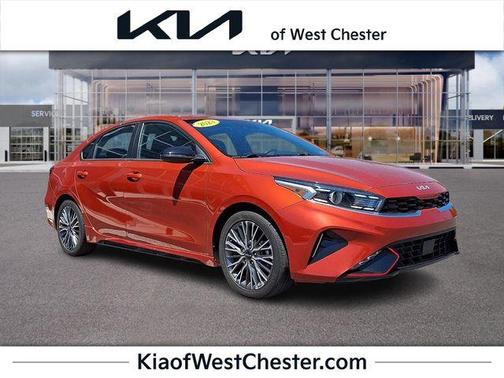 Fire Orange 2023 Kia Forte GT-Line