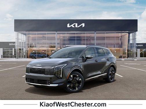 Gray 2026 Kia Sportage Hybrid SX-Prestige