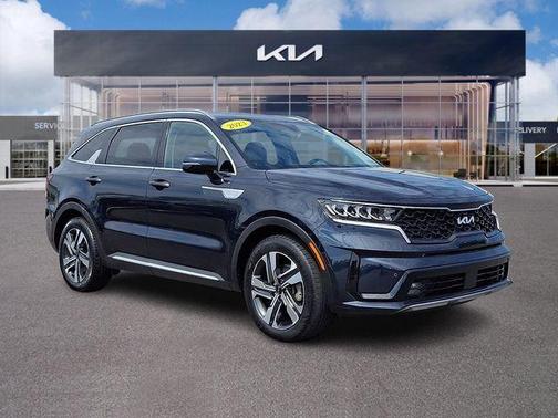 Gravity Blue 2023 Kia Sorento Hybrid EX