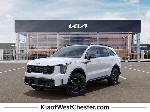 Snow White Pearl 2026 Kia Sorento Hybrid X-LINE SX PRESTIGE
