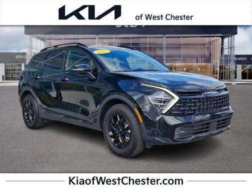 Ebony Black 2025 Kia Sportage X-Pro Prestige