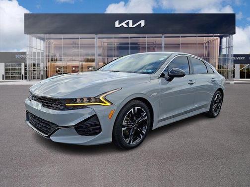 Wolf Gray 2022 Kia K5 GT-Line