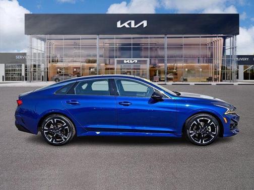 Sapphire Blue 2022 Kia K5 GT-Line